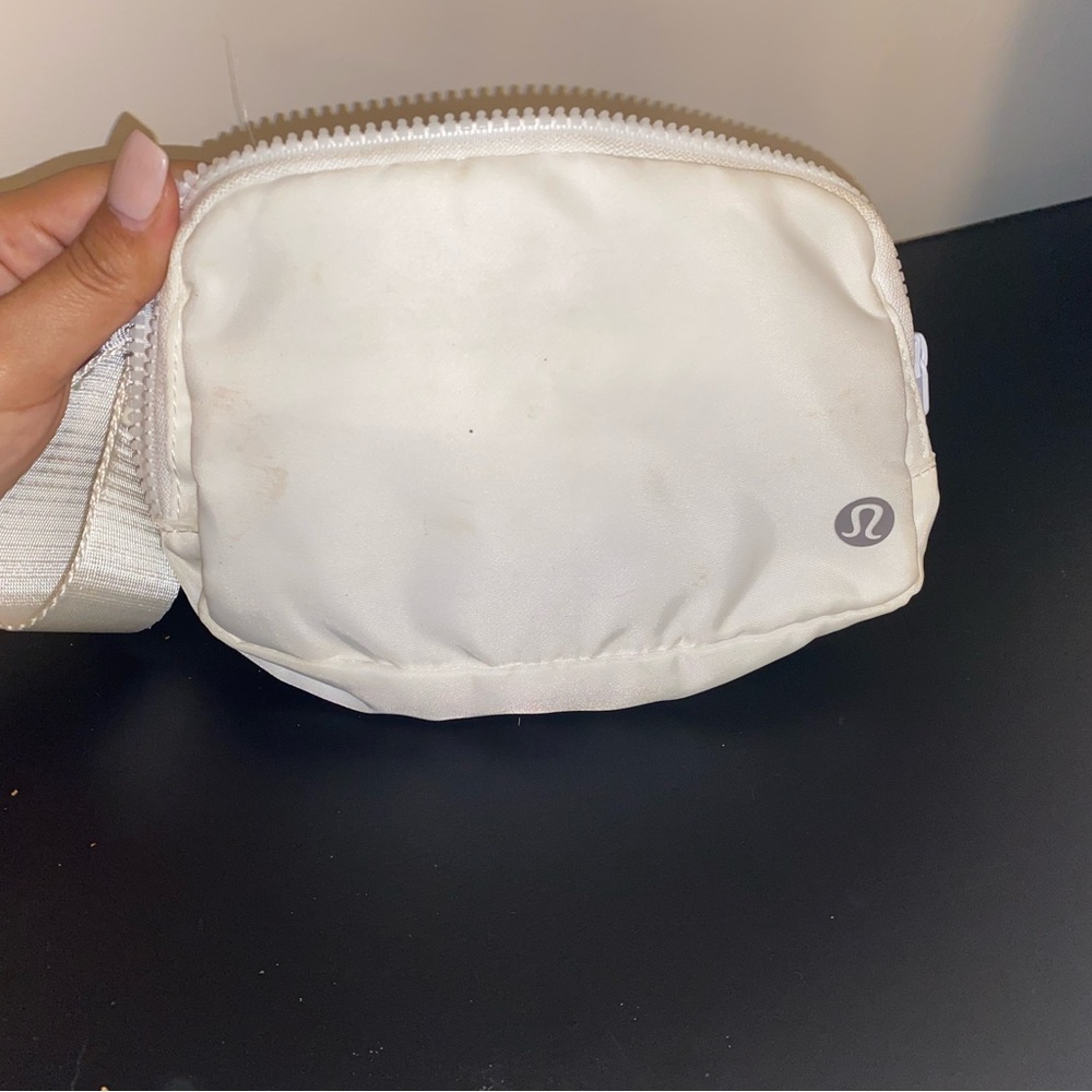 Lululemon Cream Interior Crossbody Bag